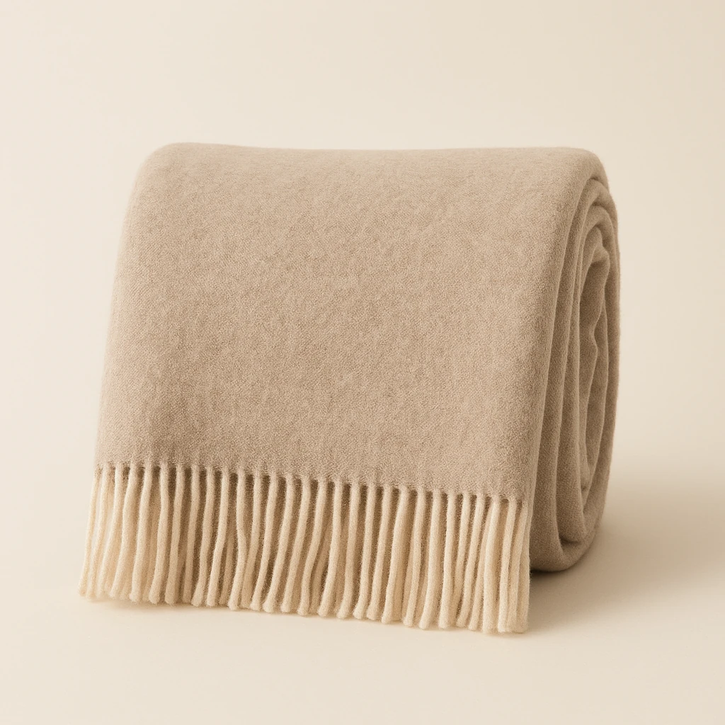 Essential Merino Wool Throw