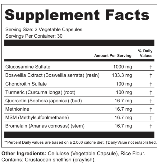Supplement Facts for Quell